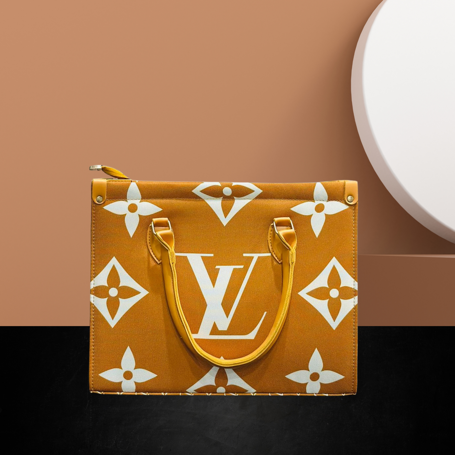Glamourous Mustard Tote Bag