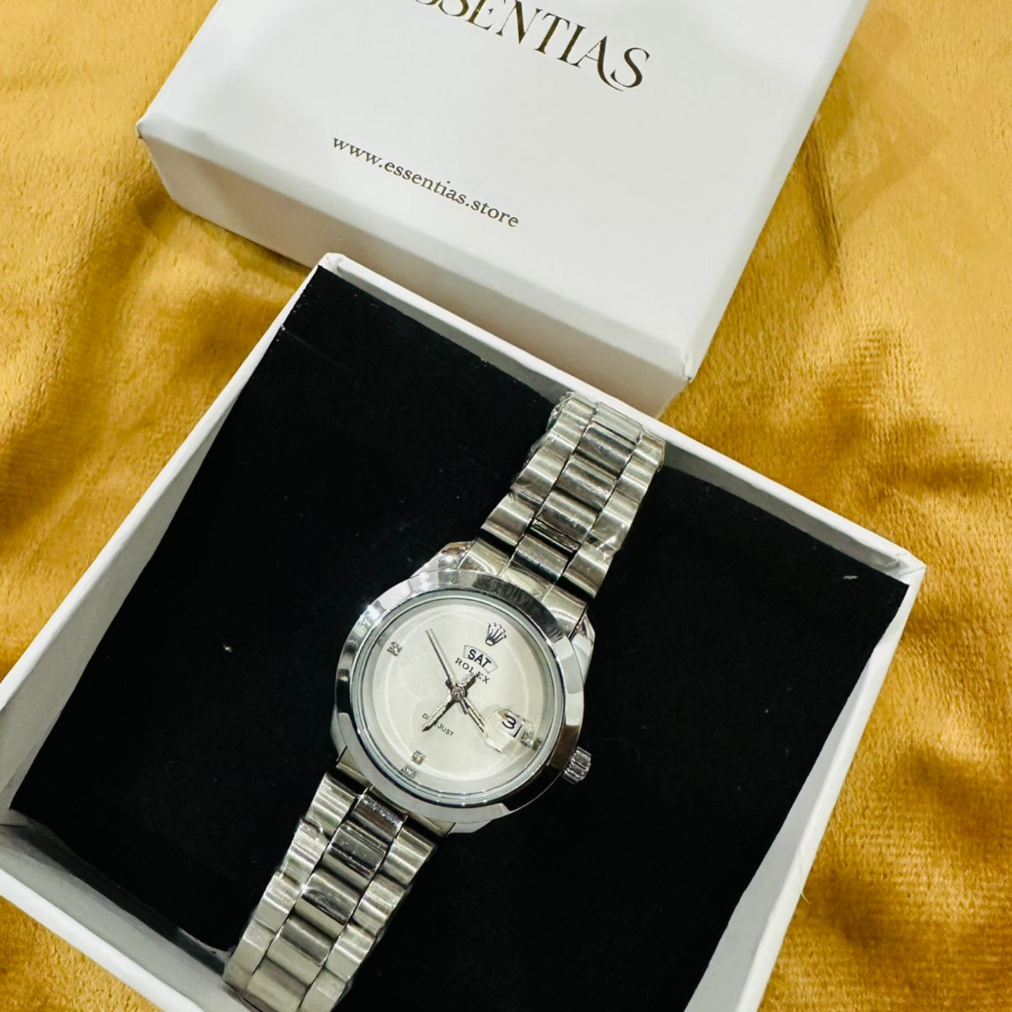 Classic Silver RLX Watch
