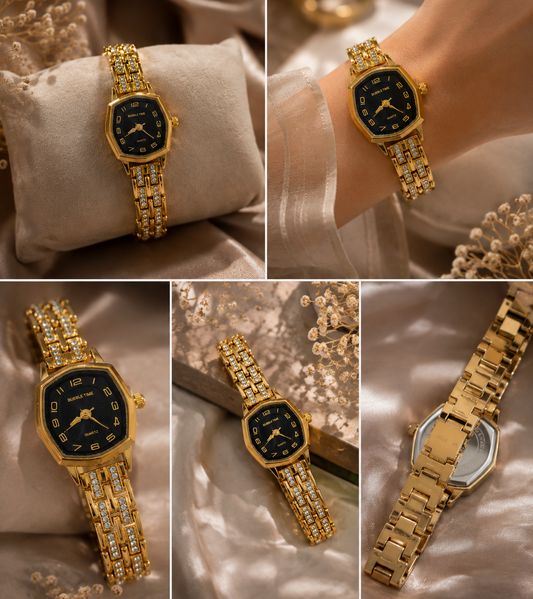 Elegant Golden Watch