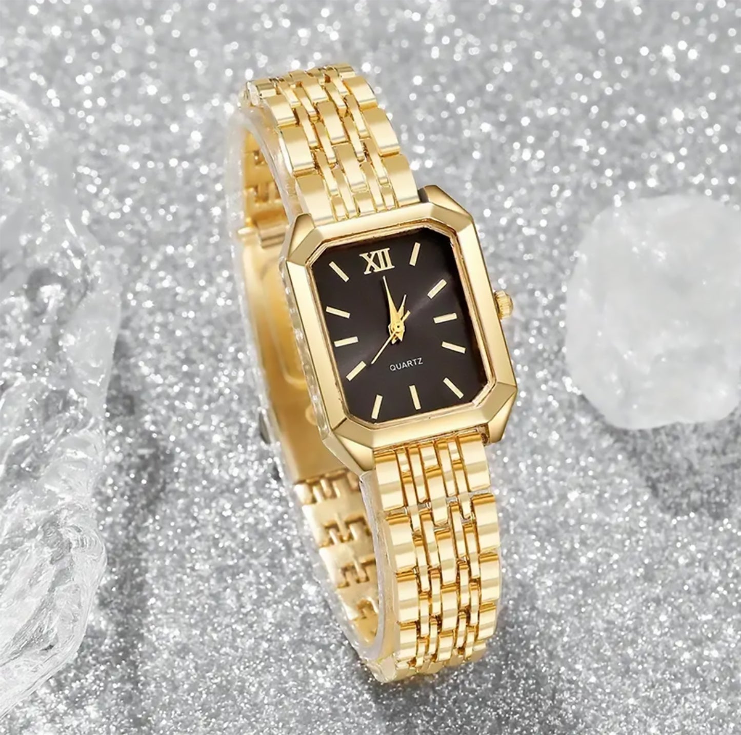 6Pcs Golden Watch Set