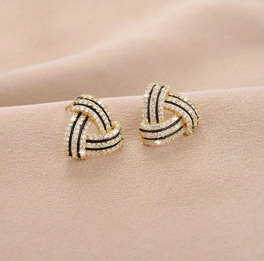 Stylish Triangle Stud Earrings
