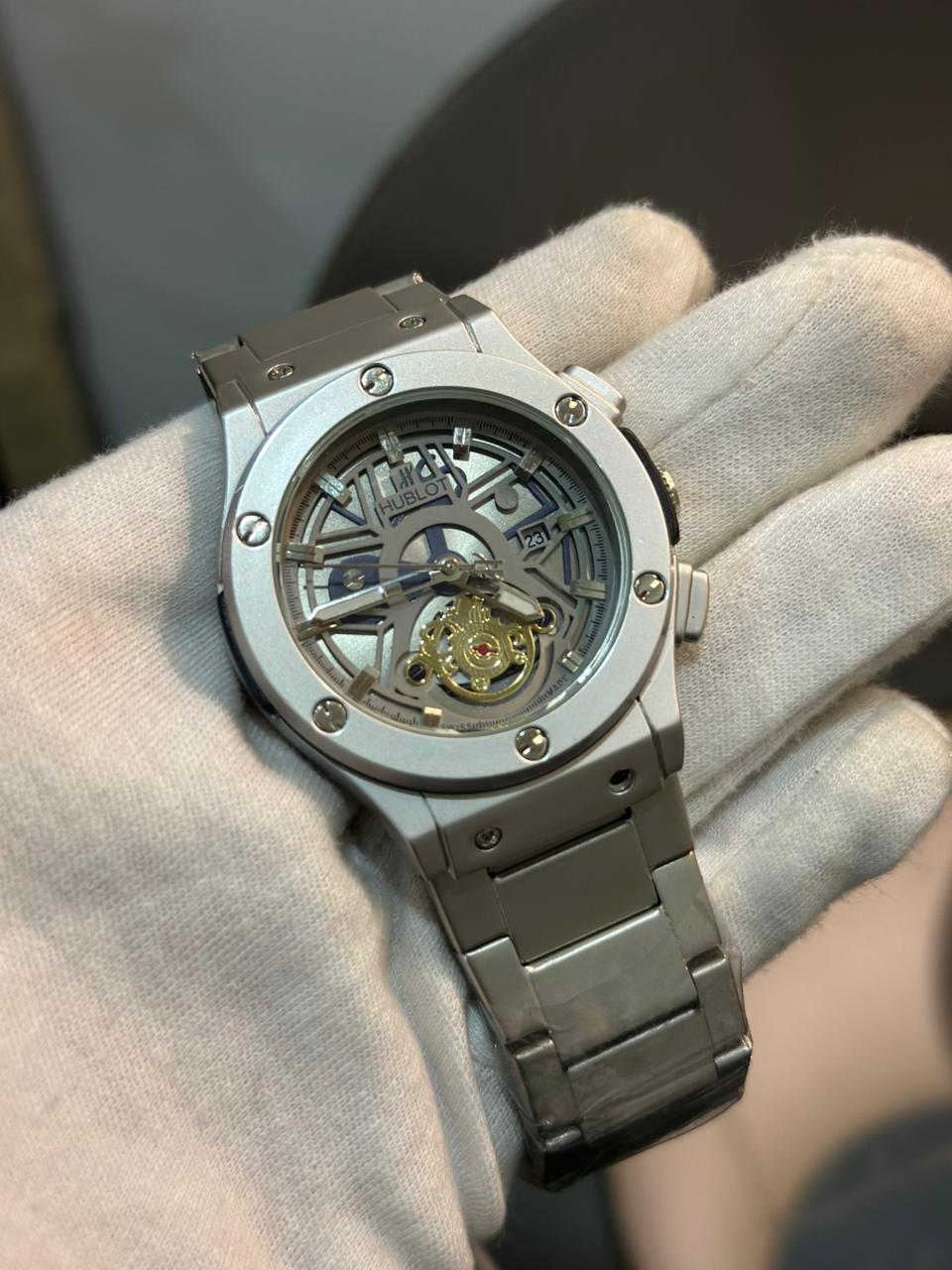 Gents Chain watch-Hublot Men