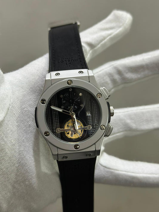 HB Geneve-Skeleton Dial Men