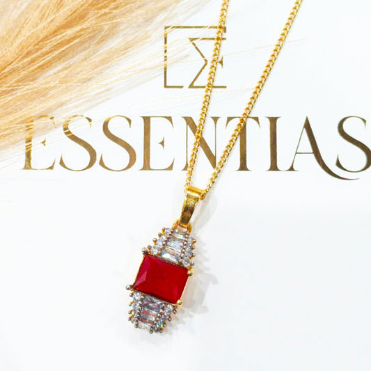 Premium Gold Plated Pendant Set