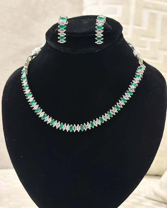 Sparkly Crystal Choker Necklace