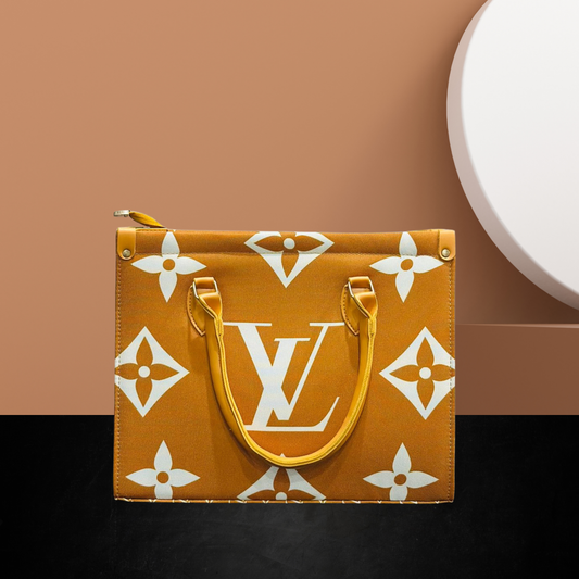 Glamourous Mustard Tote Bag