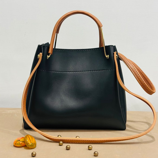 Stylish Black Shoulder Bag
