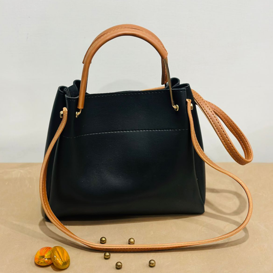 Stylish Black Shoulder Bag