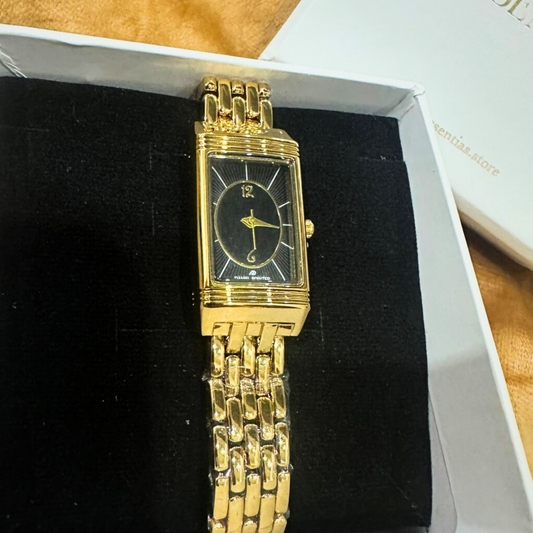 Premium Gold Black Dial Watch