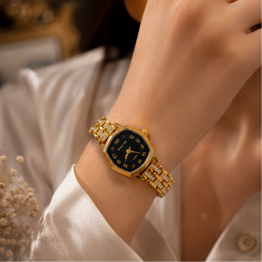 Elegant Golden Watch