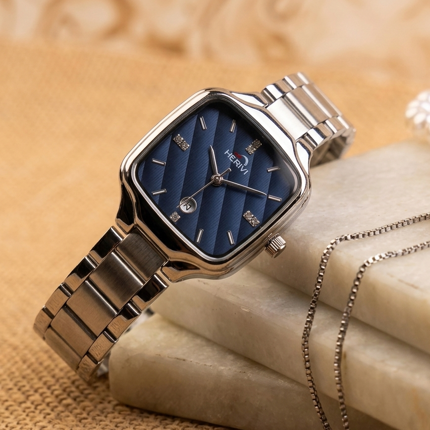 Luxury Silver Watch for Women