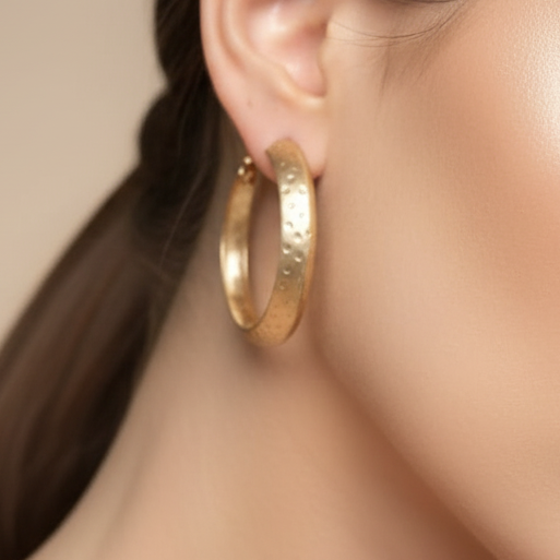 Stylish Golden Earrings