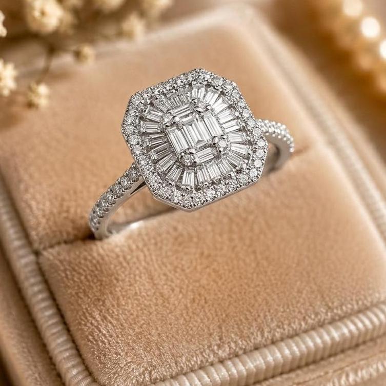 Luxury Crystel Zirconium Ring