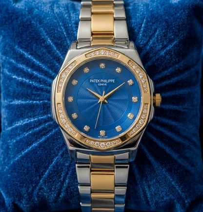 Blue Dial Petik Philippe Watch for Women