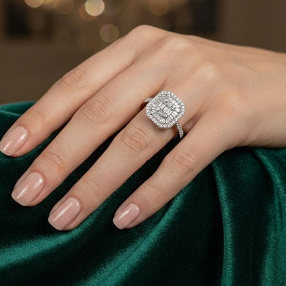 Luxury Crystel Zirconium Ring