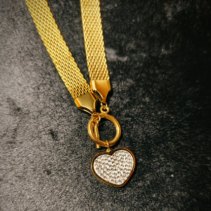 Luxury Heart  Shape Pendant