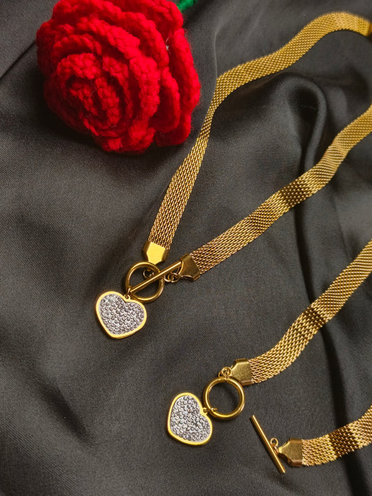 Luxury Heart  Shape Pendant