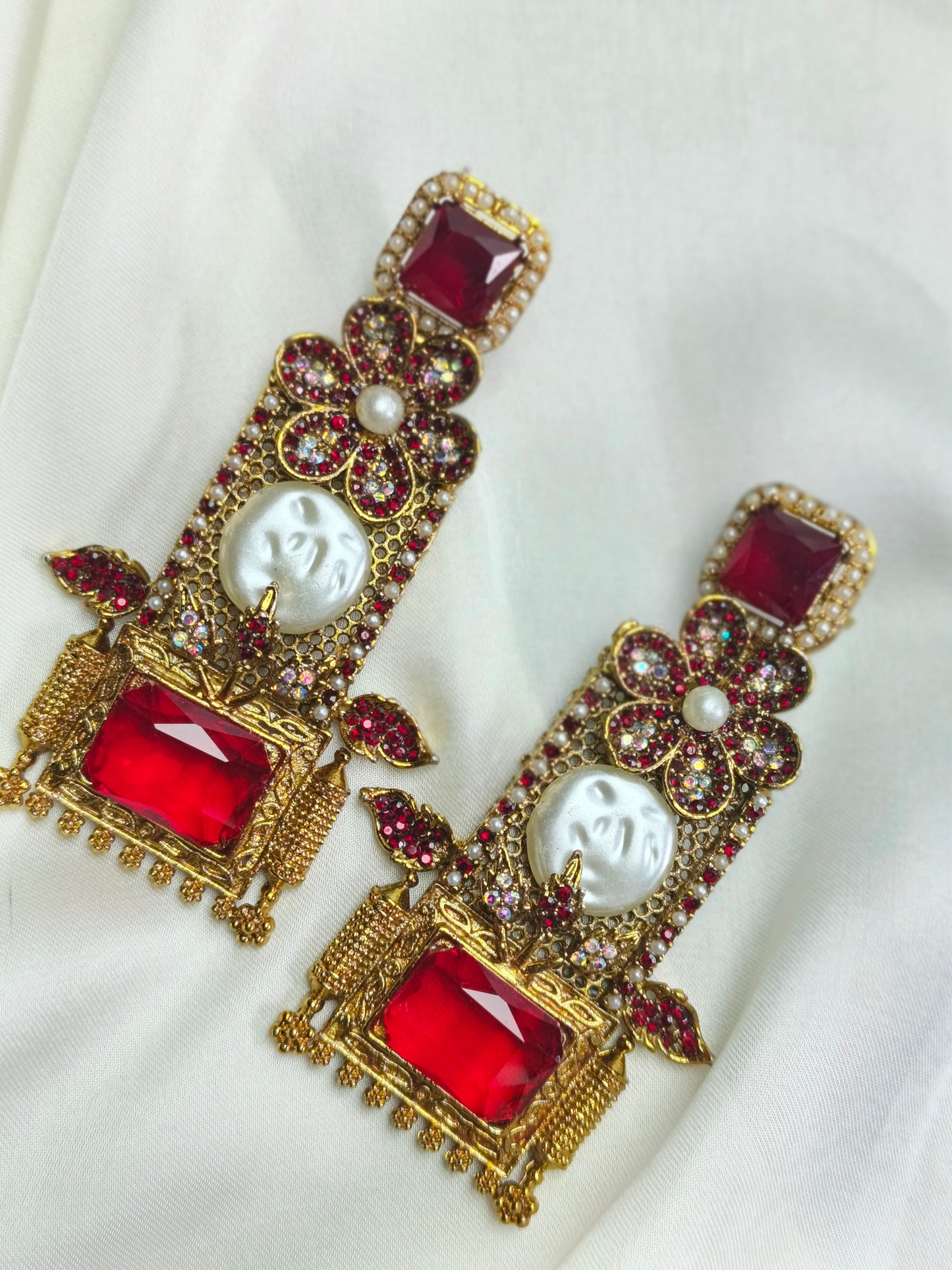 Premium Turkish Mother Pearl Earrings