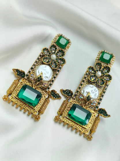 Premium Turkish Mother Pearl Earrings