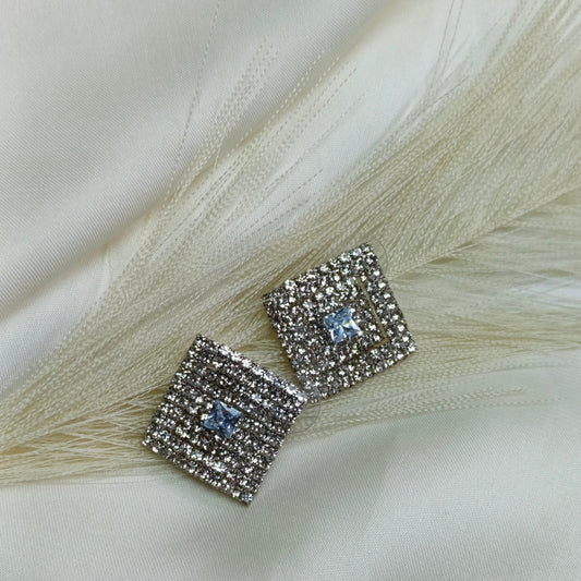 Shimmering Crystal Earrings