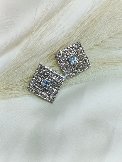Shimmering Crystal Earrings