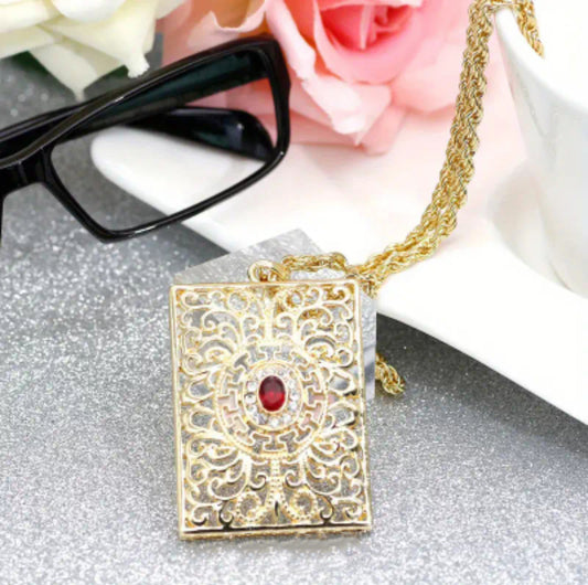Royal Golden Crystal Studded Pendant