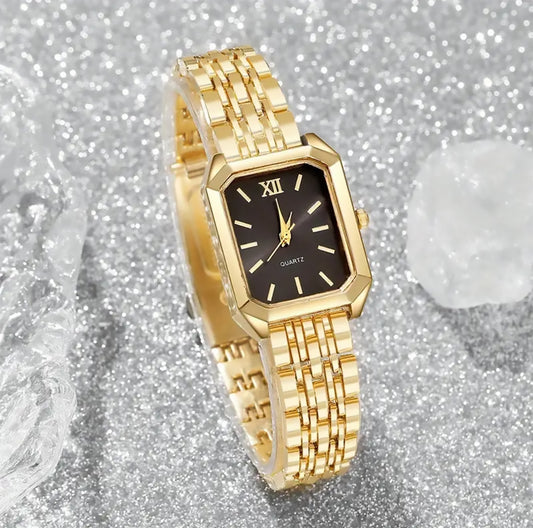 6Pcs Golden Watch Set