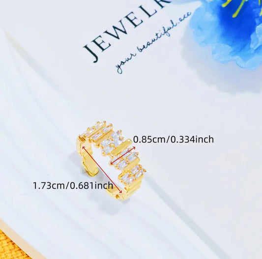 Unique Geometric Golden Ring