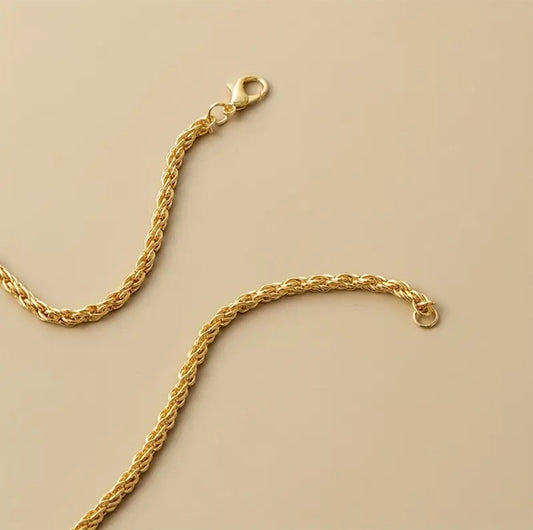 Classic Golden Crystal Studded Pendant