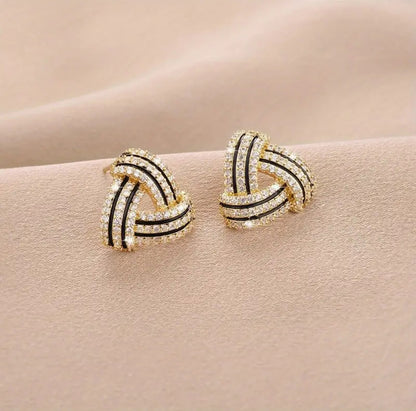 Stylish Triangle Stud Earrings