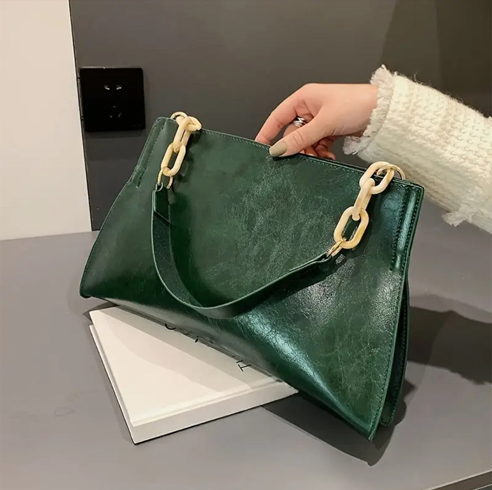 Green Crossbody  Bag – ESSENTIAS