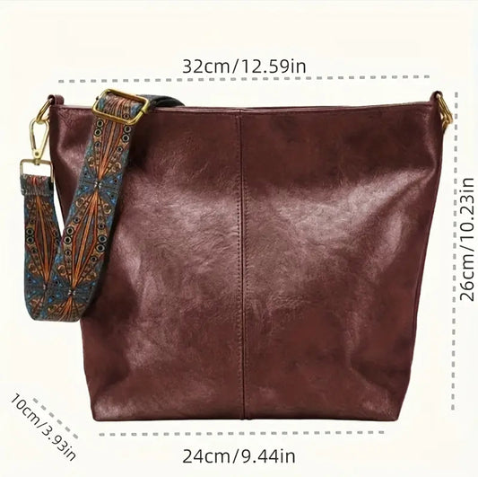 Brown Shoulder Bag – ESSENTIAS