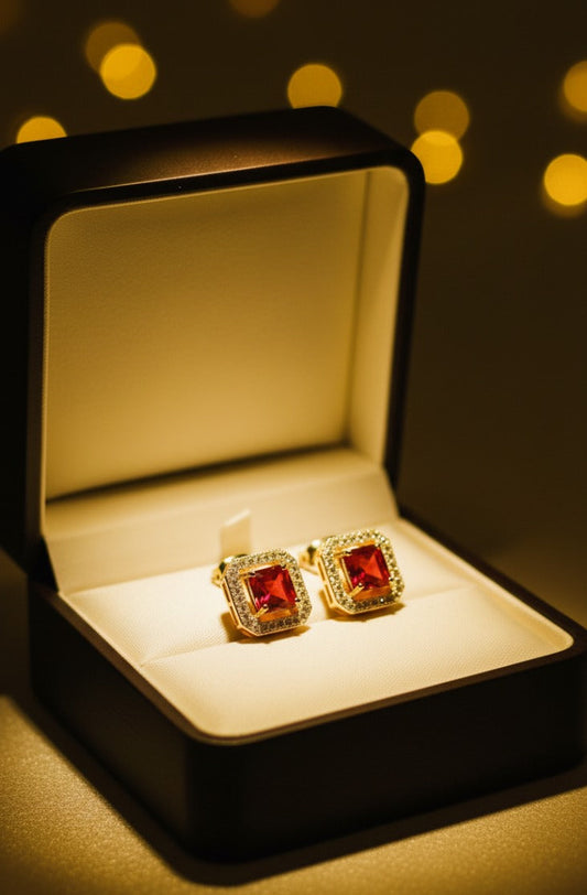 Sparkling Cubic Zirconia Earrings