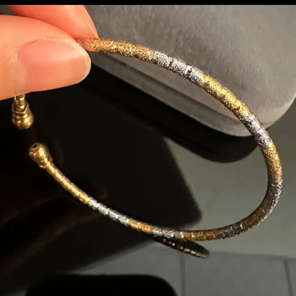 Elegant Gold Silver Bracelet