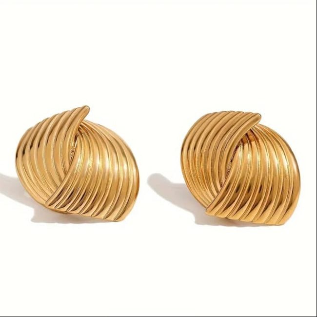 Stylish Golden Earrings