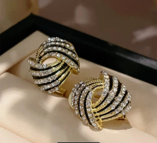 Versatile Golden Earrings