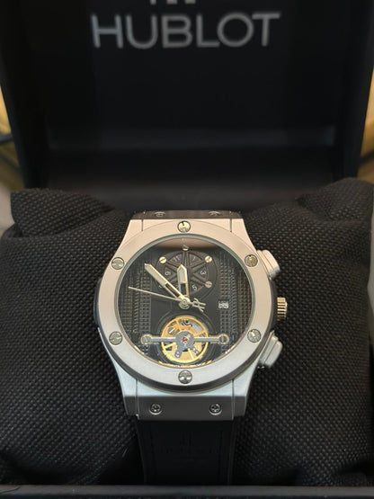 HB Geneve-Skeleton Dial Men