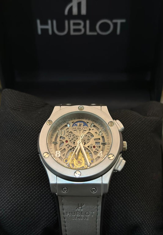 HB Geneve-Skeleton Dial Men