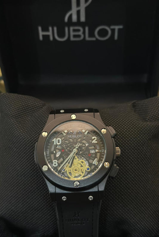 HB Geneve-Skeleton Dial Men