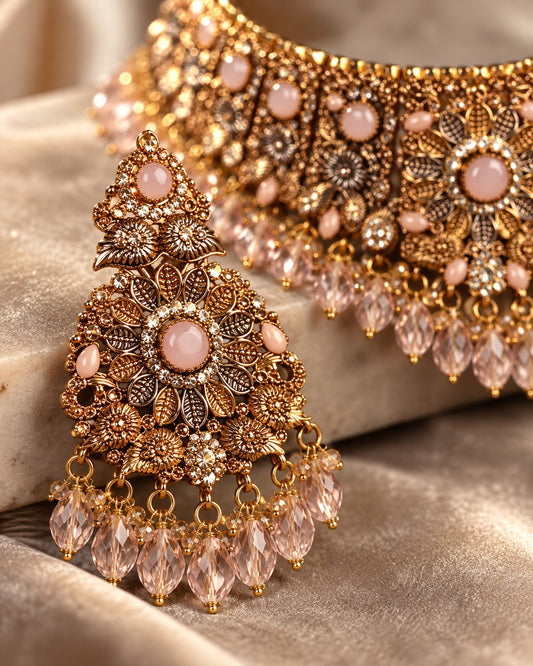 Premium Bridal Necklace Set | Luxury Bridal Jewellery