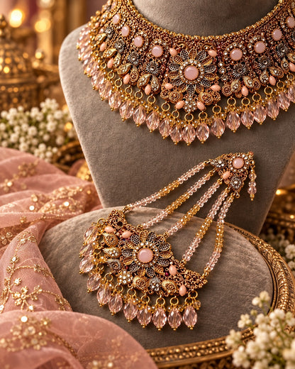 Premium Bridal Necklace Set | Luxury Bridal Jewellery