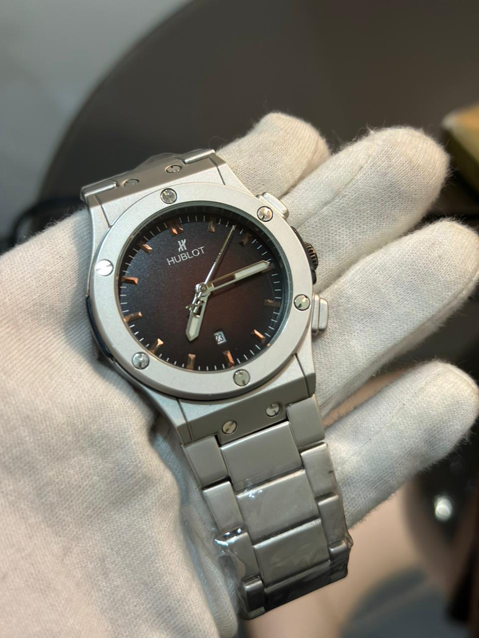 Gents Chain watch-Hublot Men