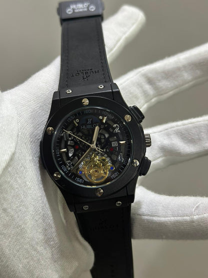 HB Geneve-Skeleton Dial Men