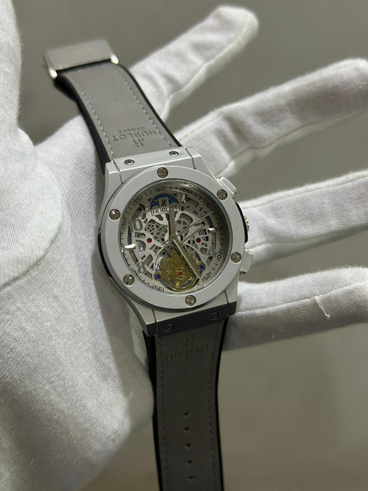 HB Geneve-Skeleton Dial Men