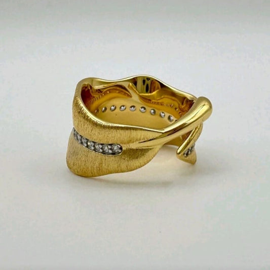 Elegant Gold Plated Ring