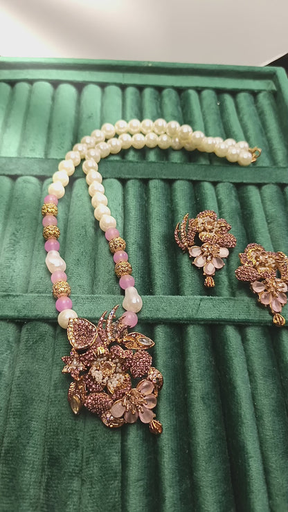 Premium Turkish Mala Pendant Set